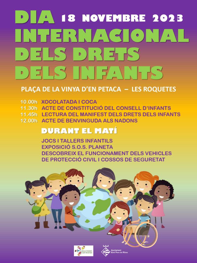 Sant Pere De Ribes Commemora El Dia Internacional Dels Drets Dels Infants