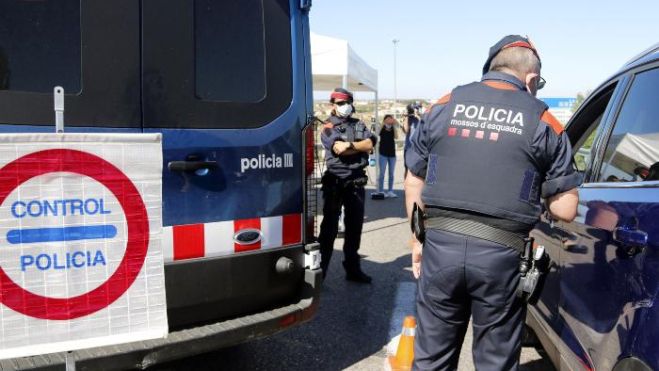 control mossos lleida