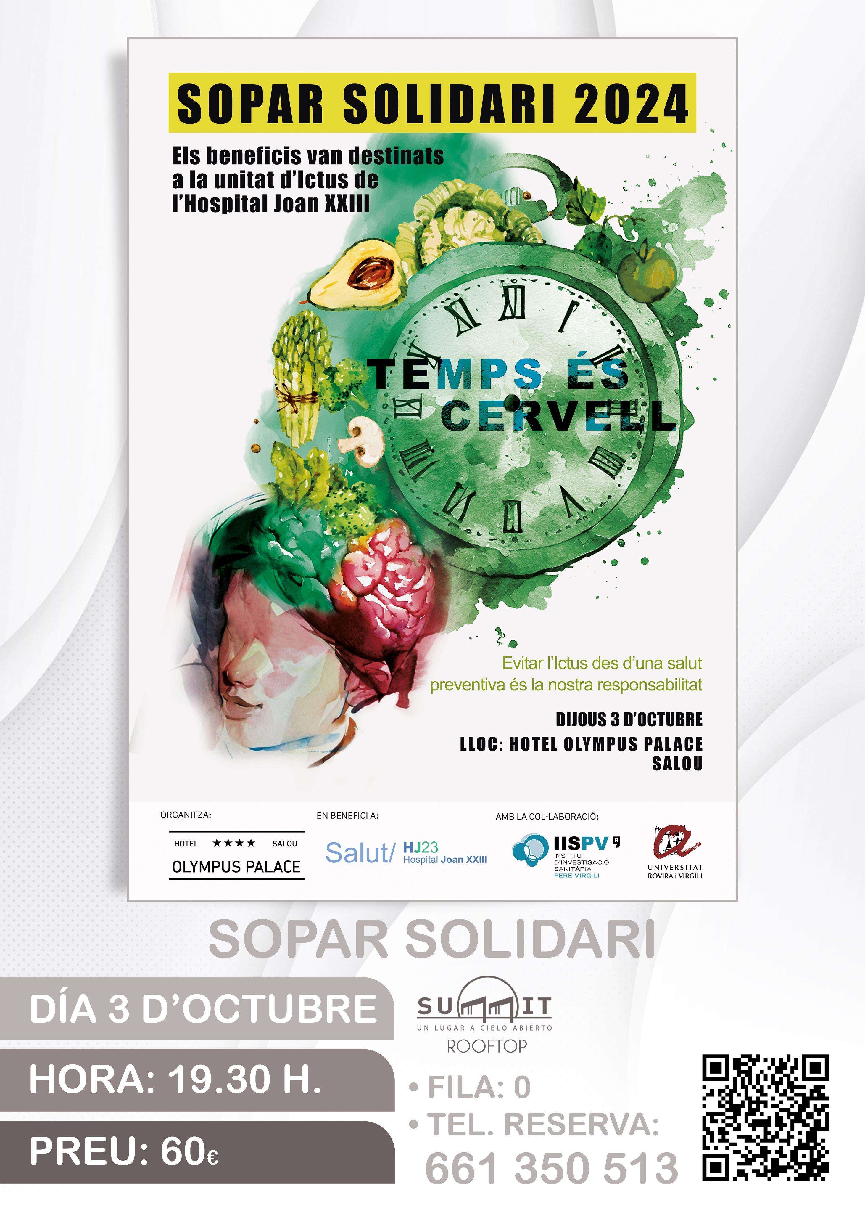 cartell sopar benefic ictus