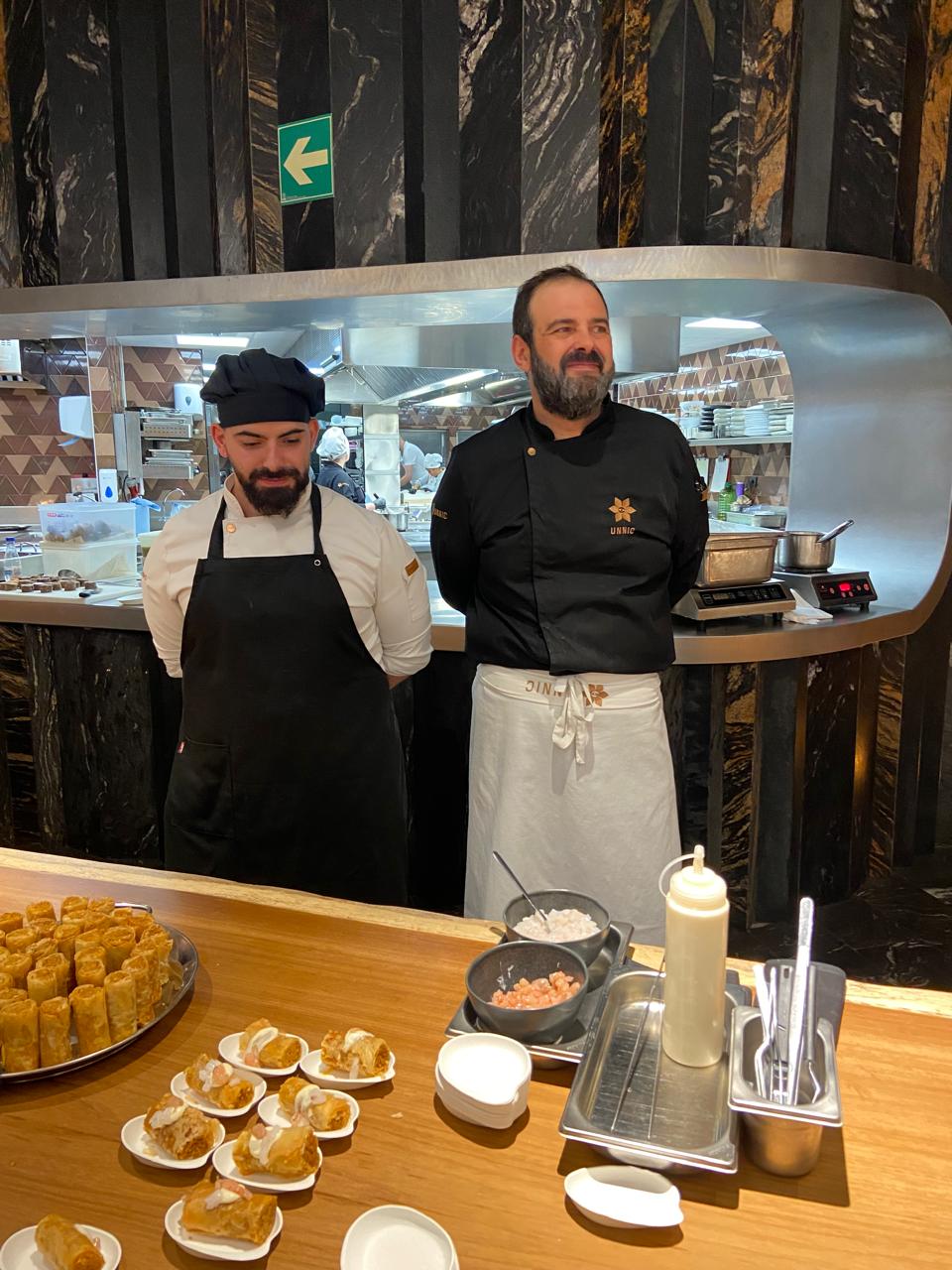 Un momento de la cena inaugural del Andorra Taste en Unnic