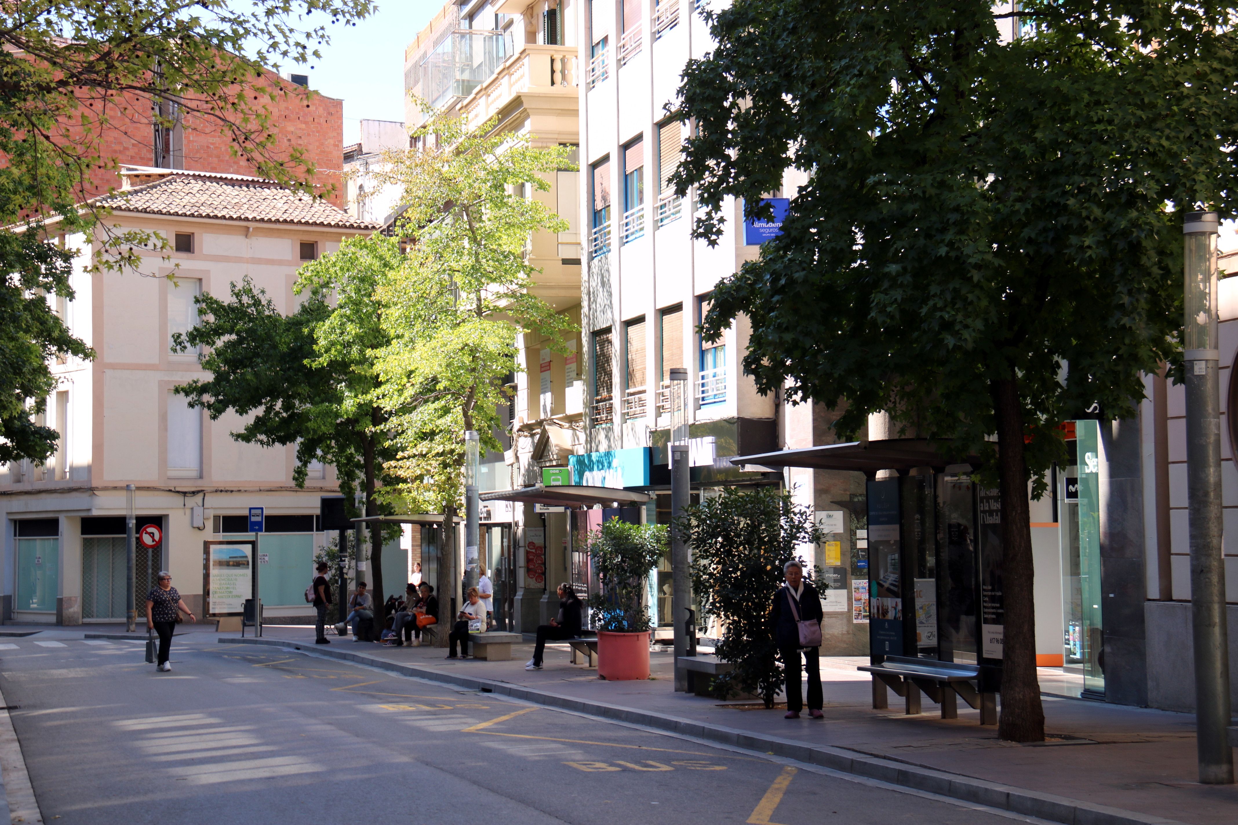 Carrer Guimerà de Manresa