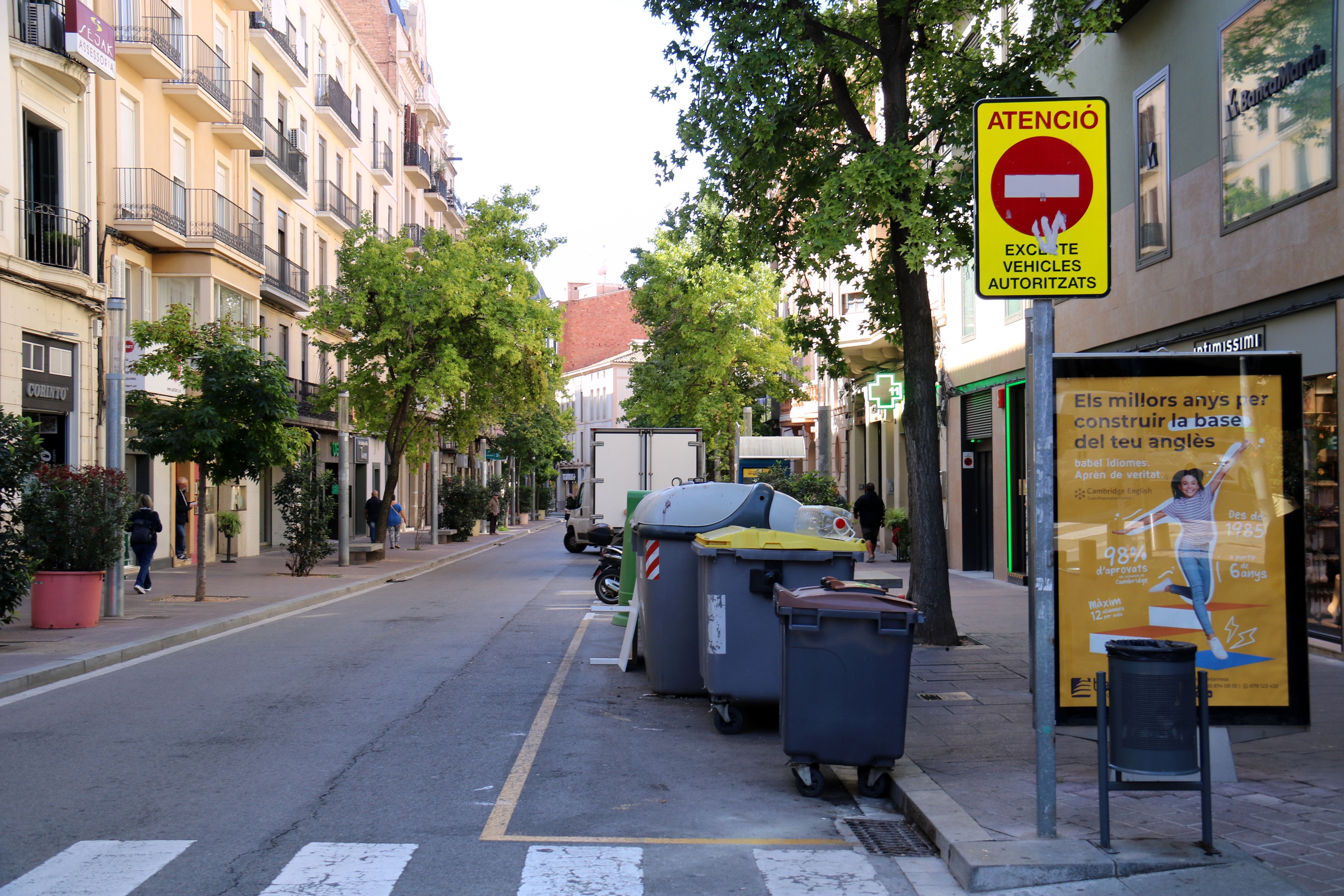 Carrer Guimerà de Manresa