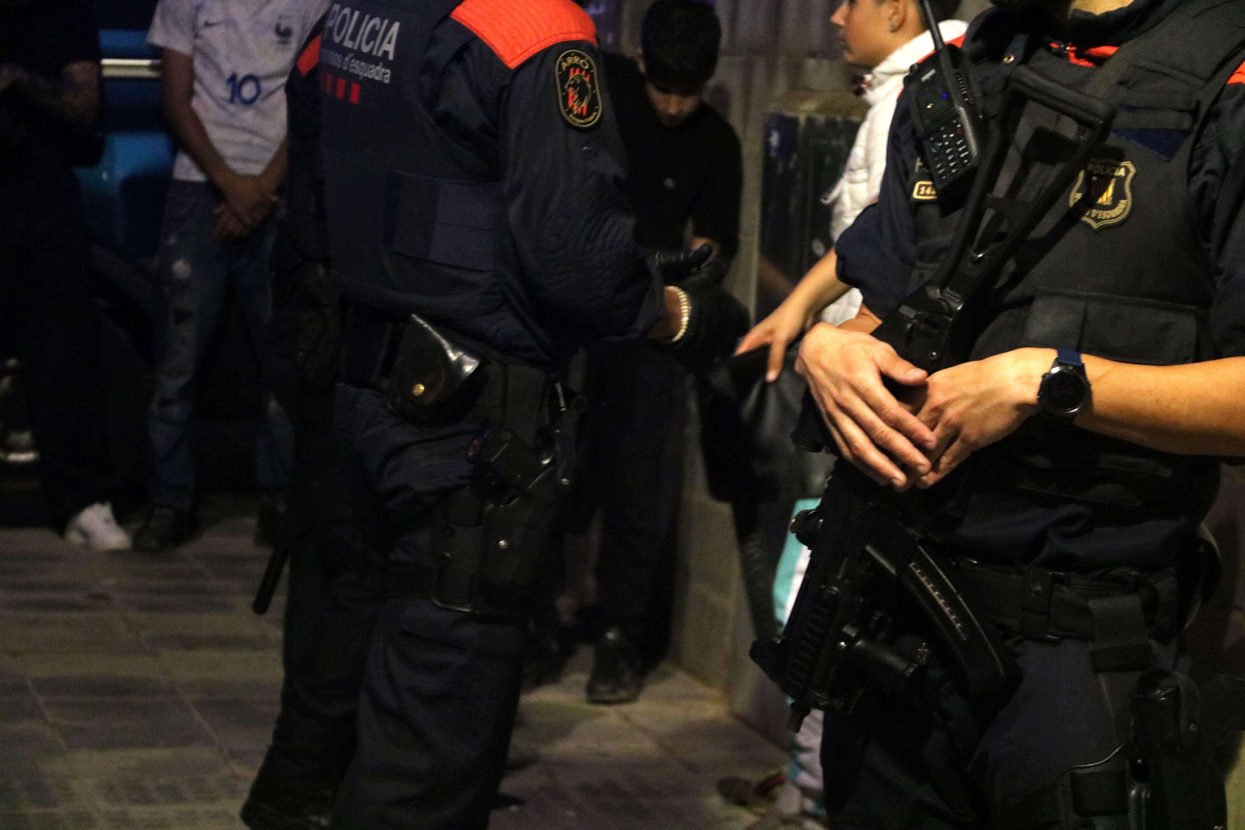 Operatiu policial dels Mossos a les festes de Santa Tecla de Tarragona