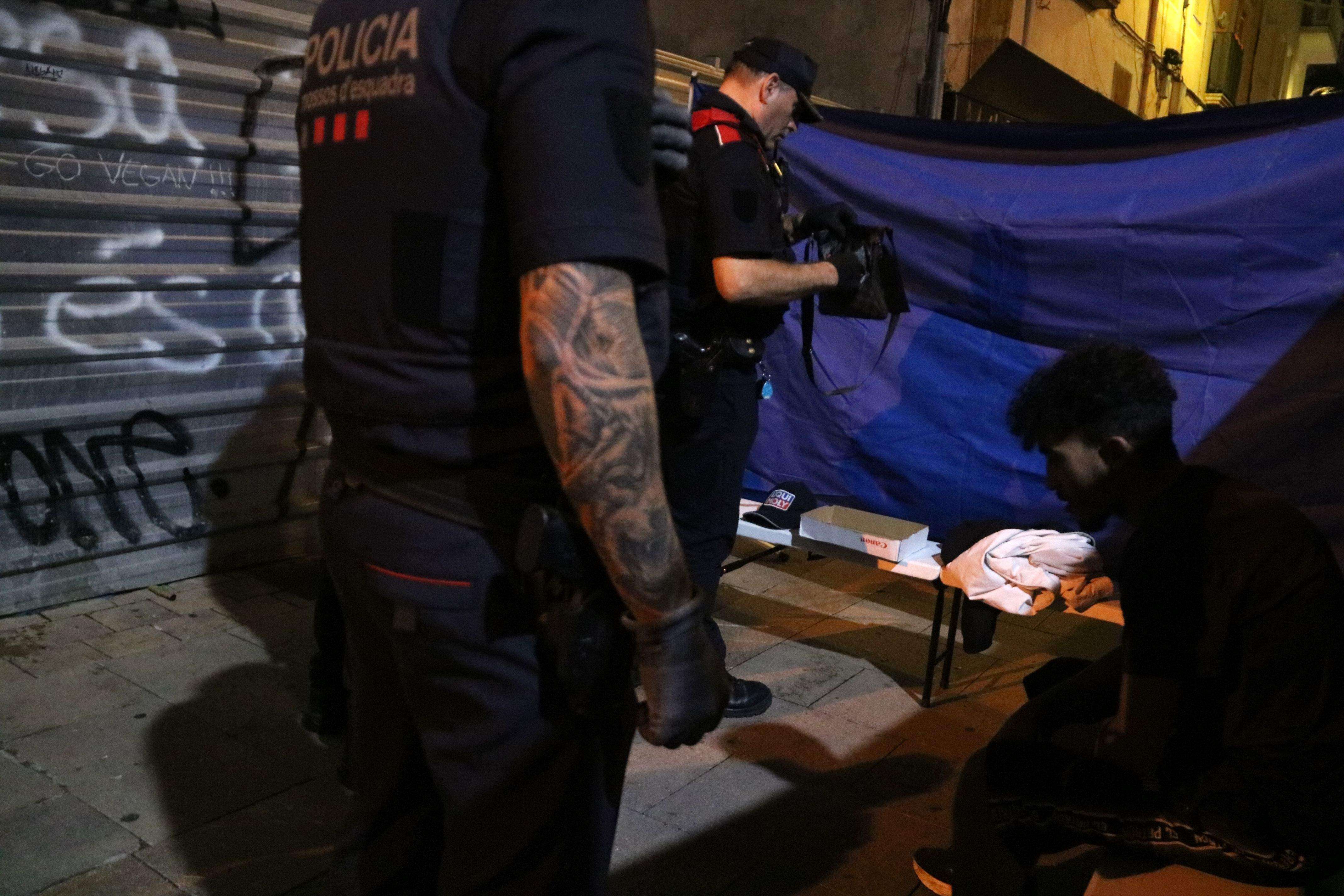 Operatiu policial dels Mossos a les festes de Santa Tecla de Tarragona