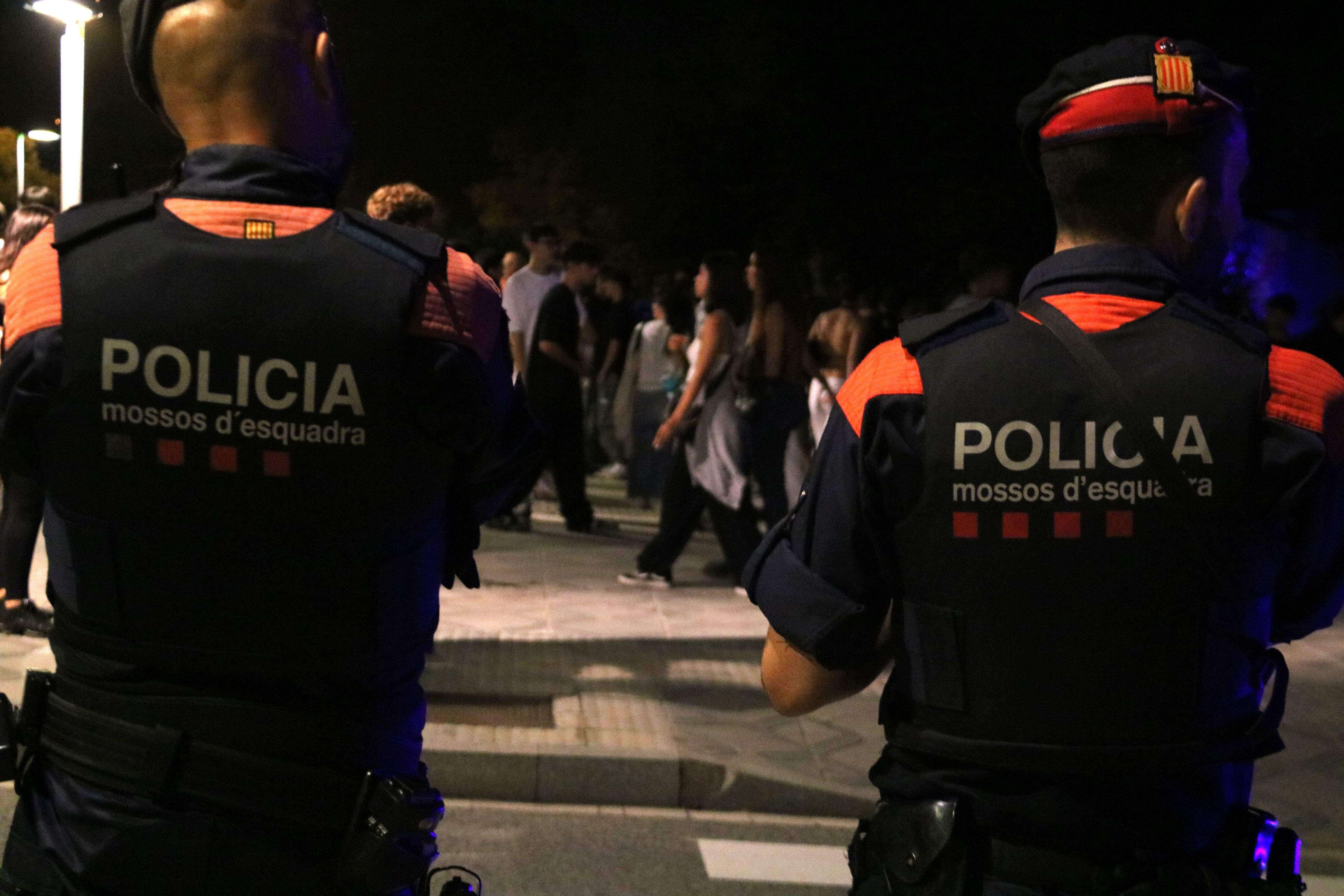 Operatiu policial dels Mossos a les festes de Santa Tecla de Tarragona