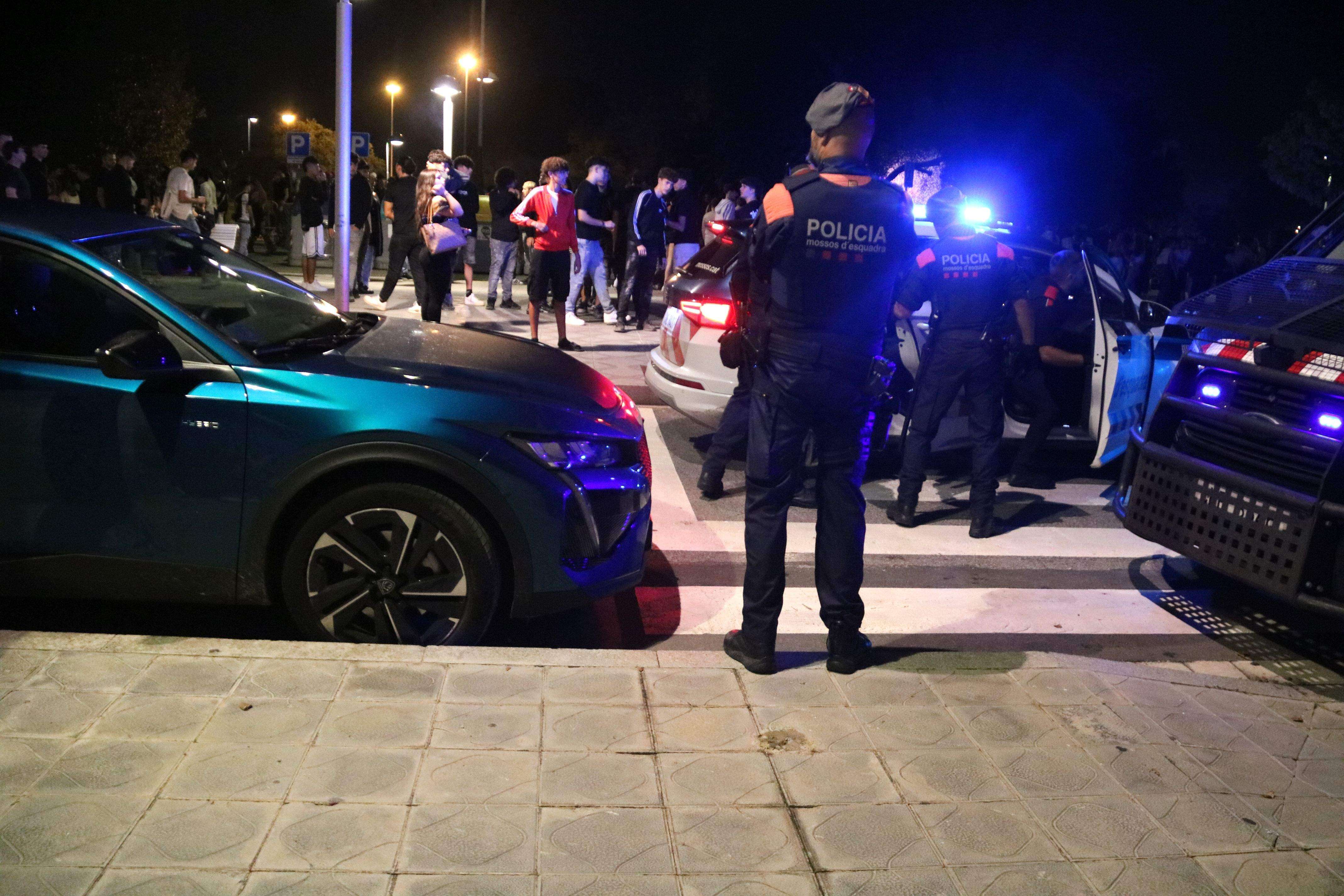 Operatiu policial dels Mossos a les festes de Santa Tecla de Tarragona