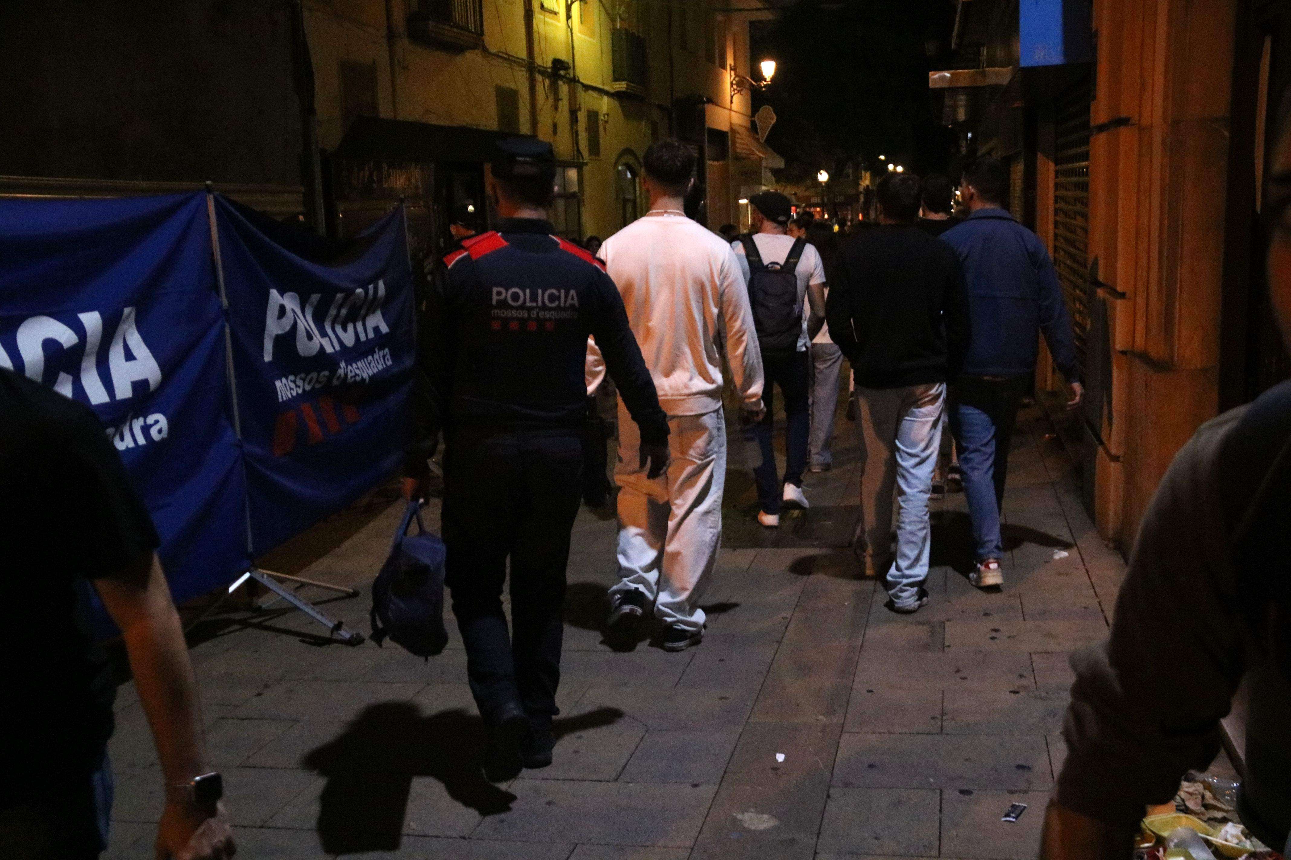 Operatiu policial dels Mossos a les festes de Santa Tecla de Tarragona