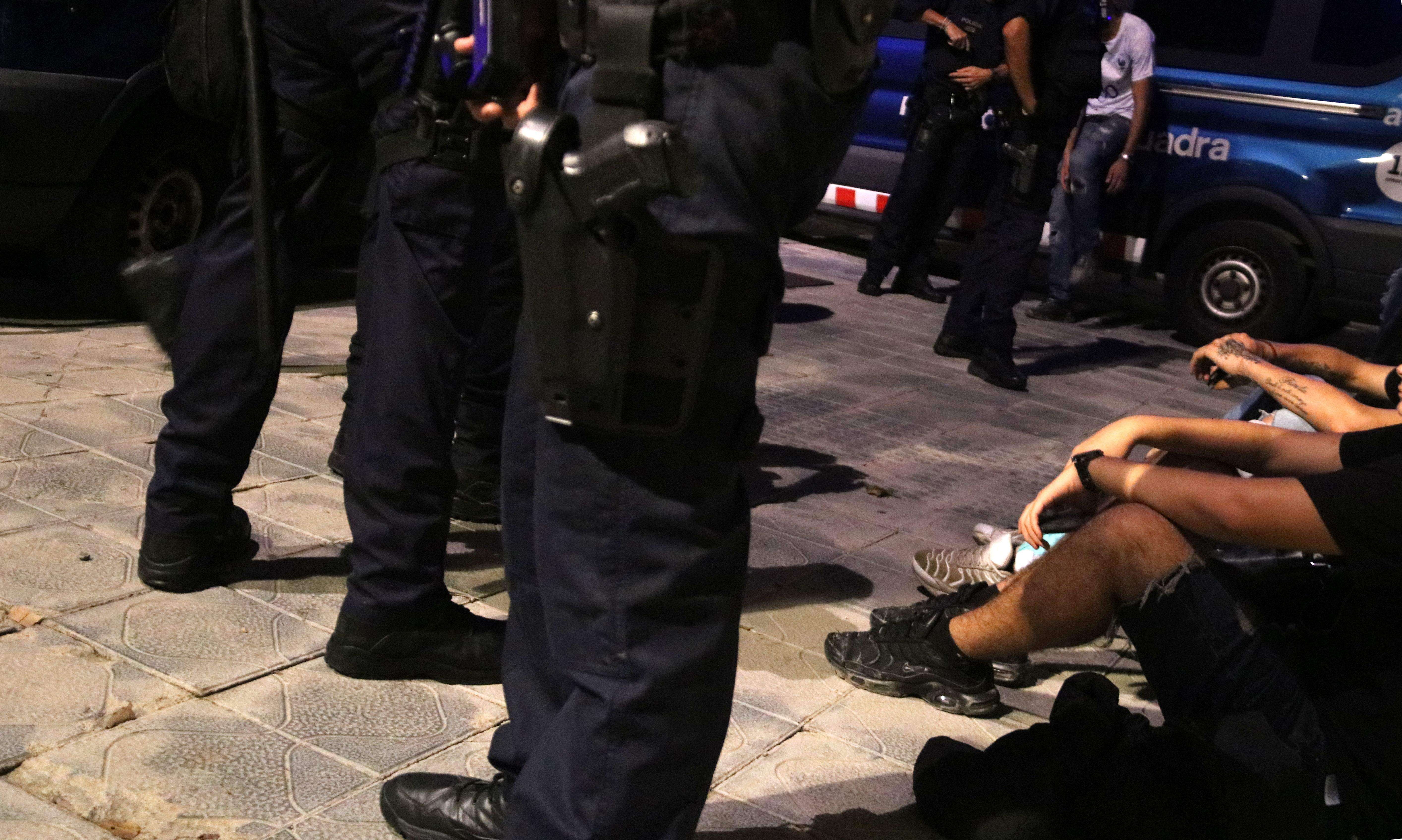 Operatiu policial dels Mossos a les festes de Santa Tecla de Tarragona