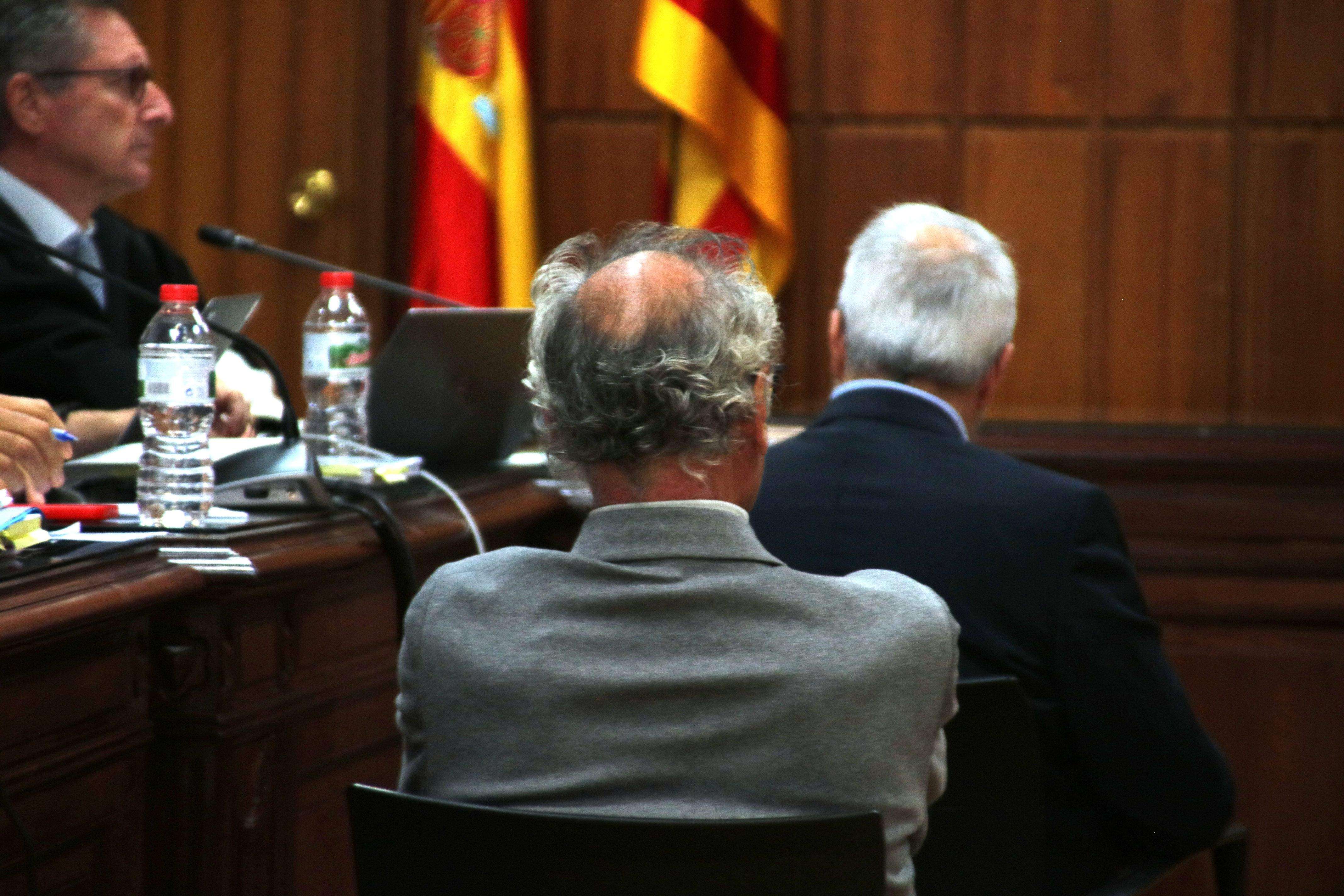 Los empresarios José Miguel Yubero y Juan Carretero en el juicio del Parque Central