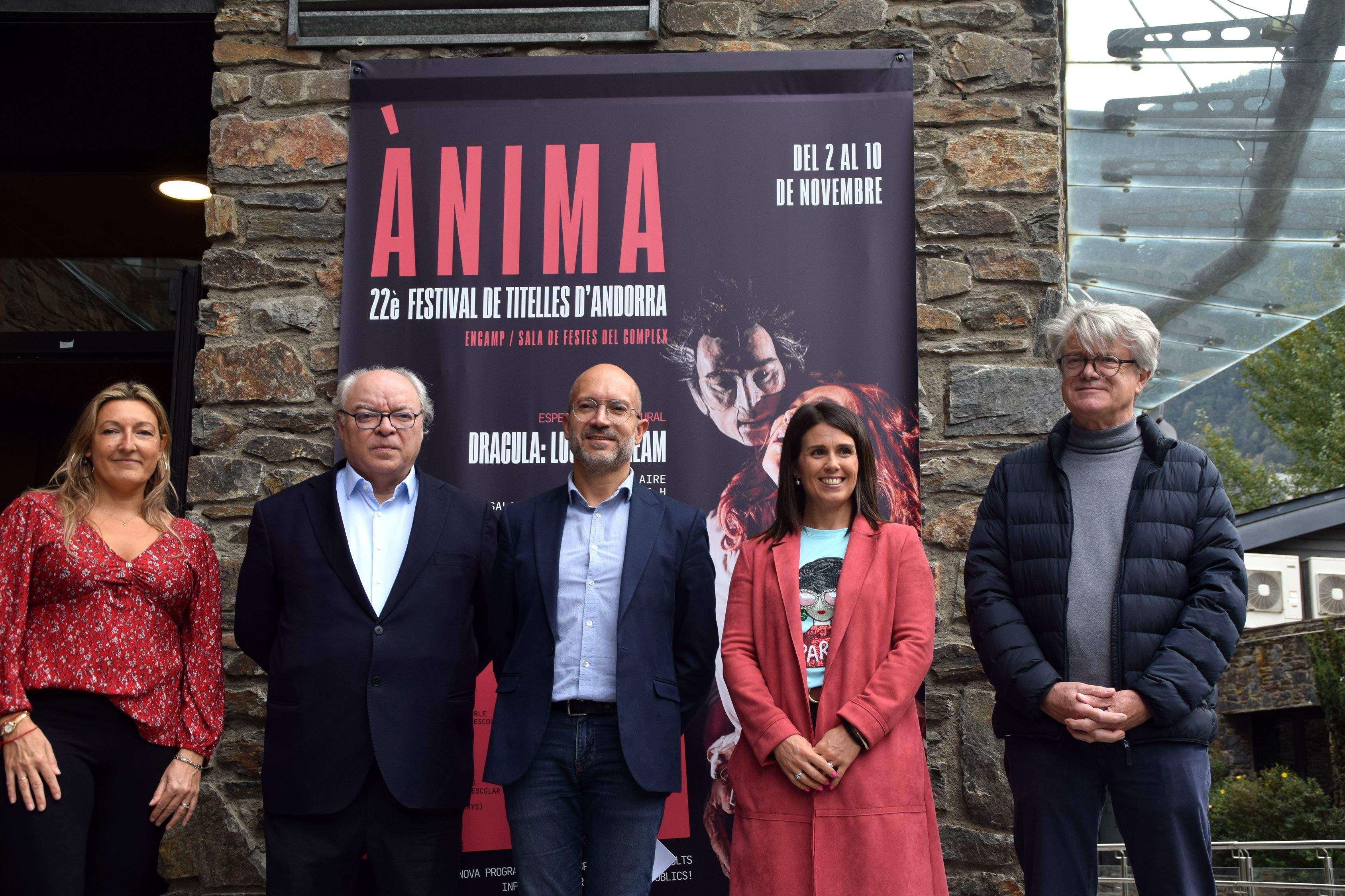 Presentació d'Ànima del 22è Festival de Titelles d'Andorra