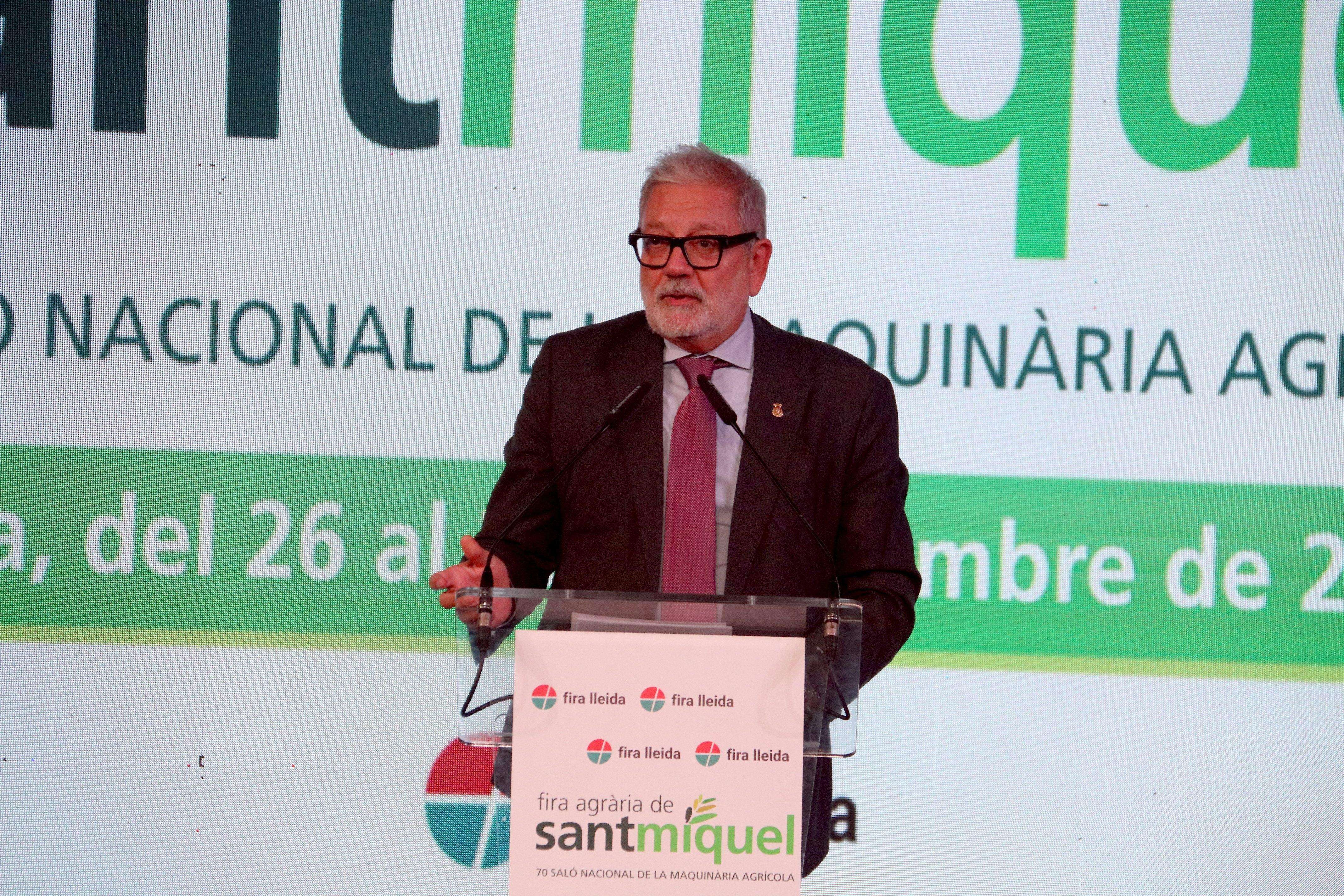 Félix Larrosa a la 70a Fira de Sant Miquel