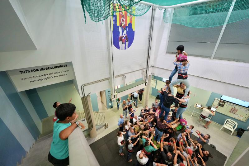 Castellers de Lleida ensayos
