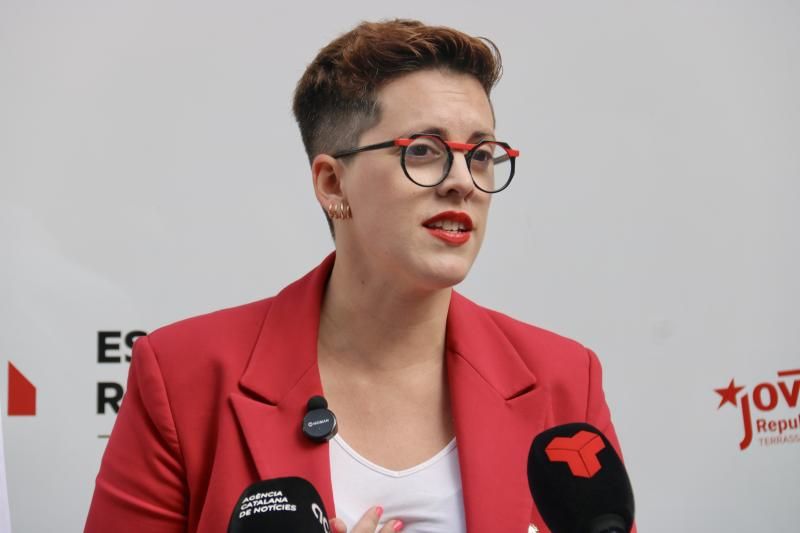 La regidora Ona Martínez d'ERC a Terrassa