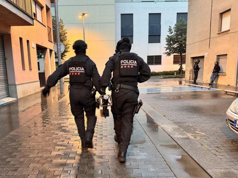 Mossos macrooperación Manlleu