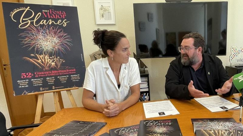 Pregonera y Alcalde de Blanes (1)