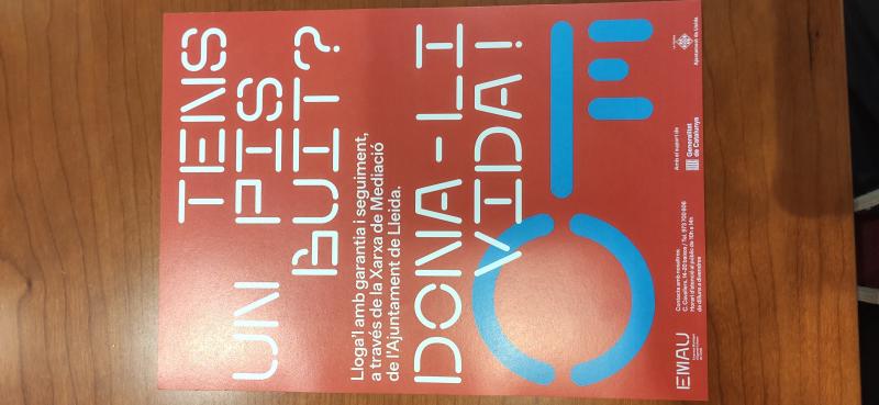 campanya "Tens un pis buit? Dona-li vida"