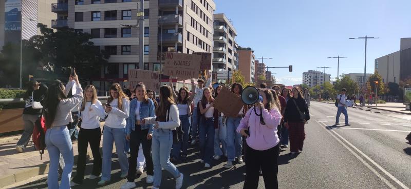 manifestació Secundària Lleida