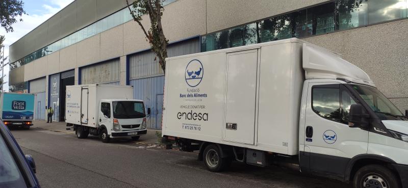 camiones banco alimentos Lleida