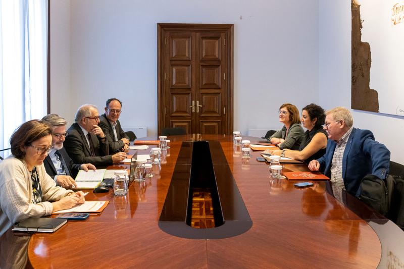 Reunió del Govern i l'Ajuntament de Barcelona sobre economia