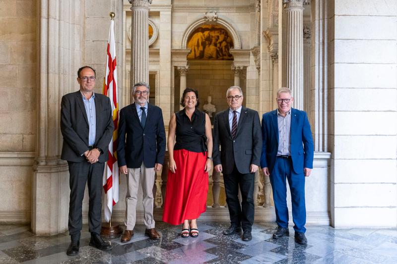 Alícia Romero, Jordi Valls, Antoni Fernández, Agustí Abelaira i Juli Fernández