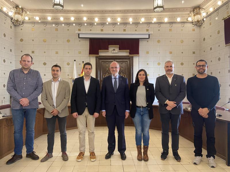 La Seu d'Urgell recibe al conseller de Unión Europea y Acción Exterior, Jaume Duch