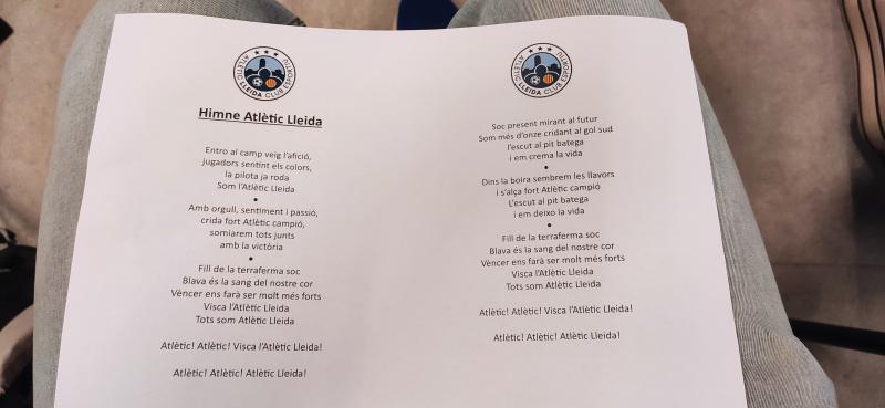 himne Atlètic Lleida
