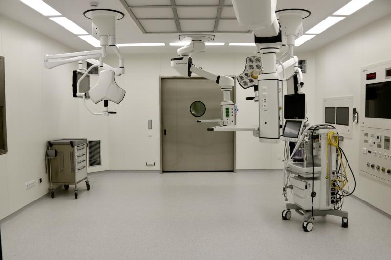 Uno de los nuevos quirófanos del Hospital de Mataró