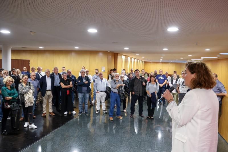 Olga Morales es reuneix amb les entitats
