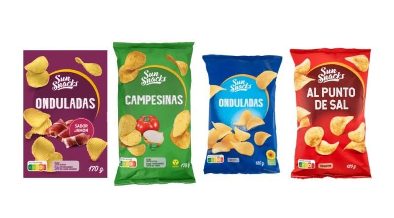Patatas fritas Aldi con fibras plásticas
