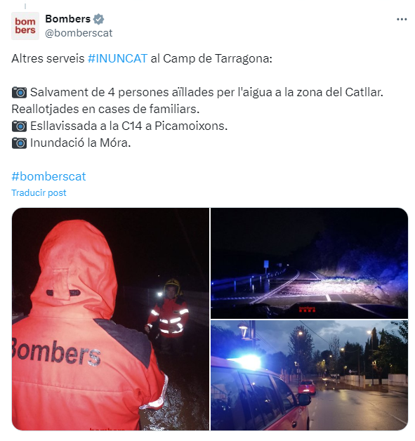 inuncat personas rescatadas catllar