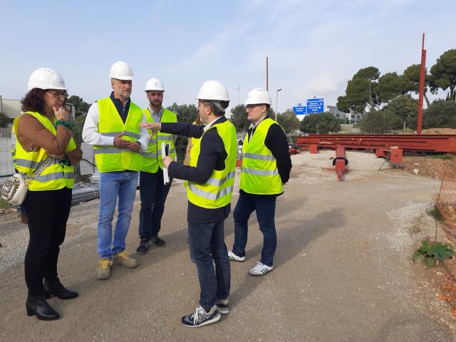 Obras de la nueva nave de IGUS en Vilanova i la Geltrú 2