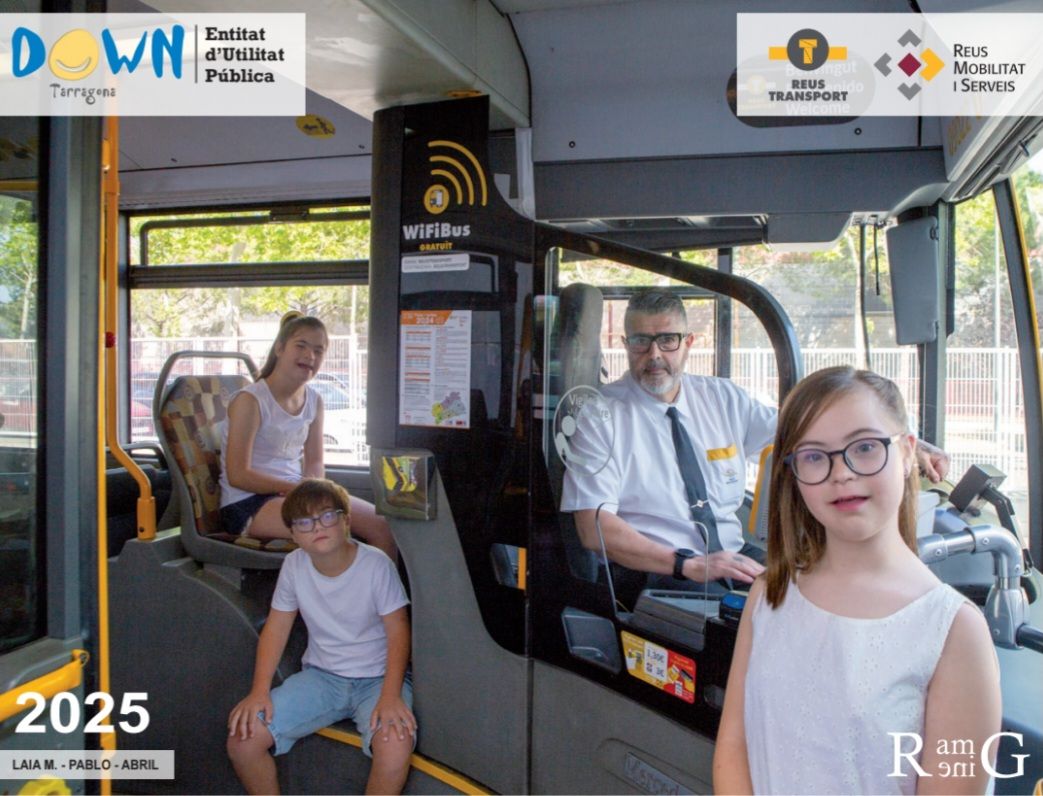 Calendario Down Tarragona 2025 Abril