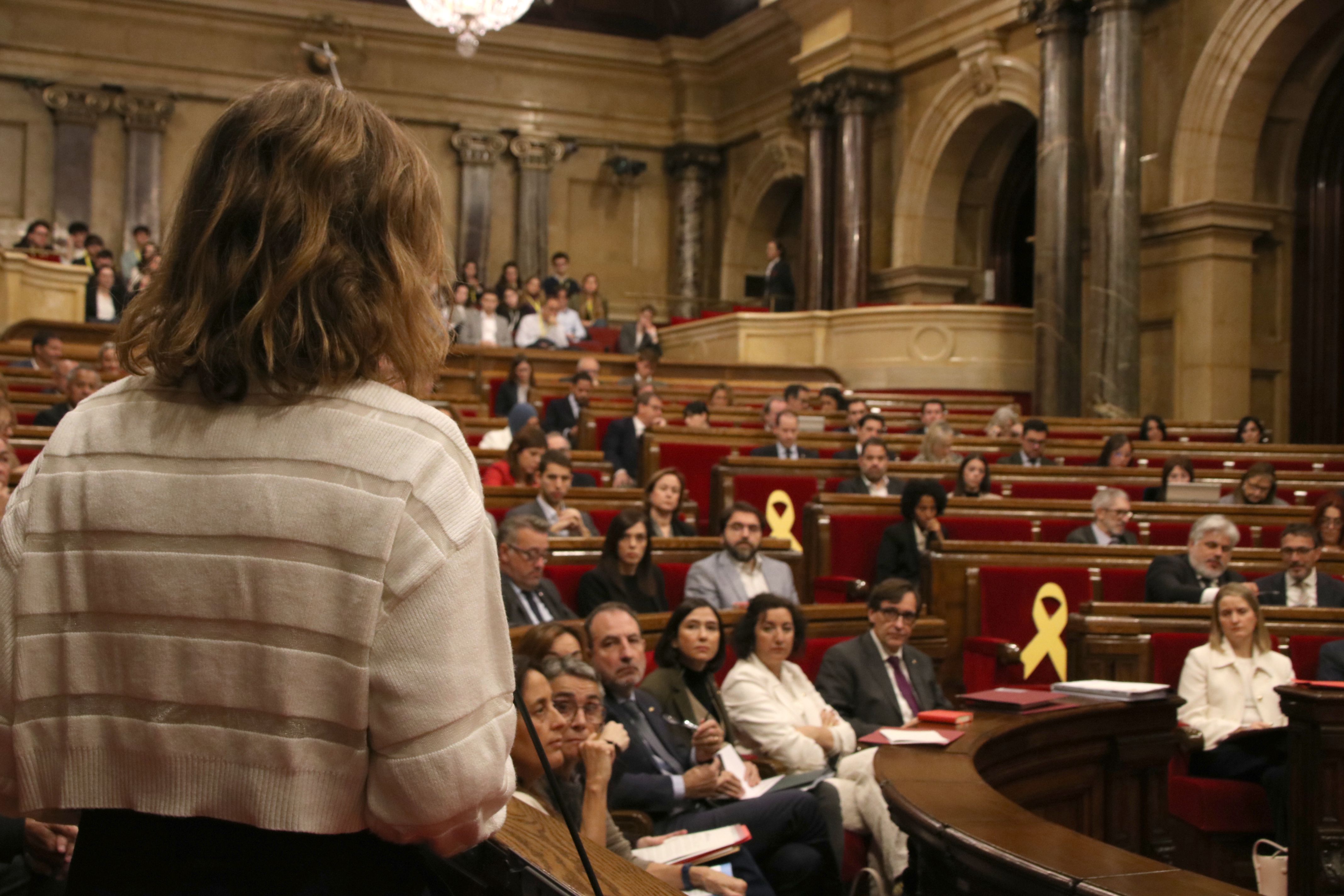 Jéssica Albiach en el Parlamento el 13 de noviembre de 2024 1