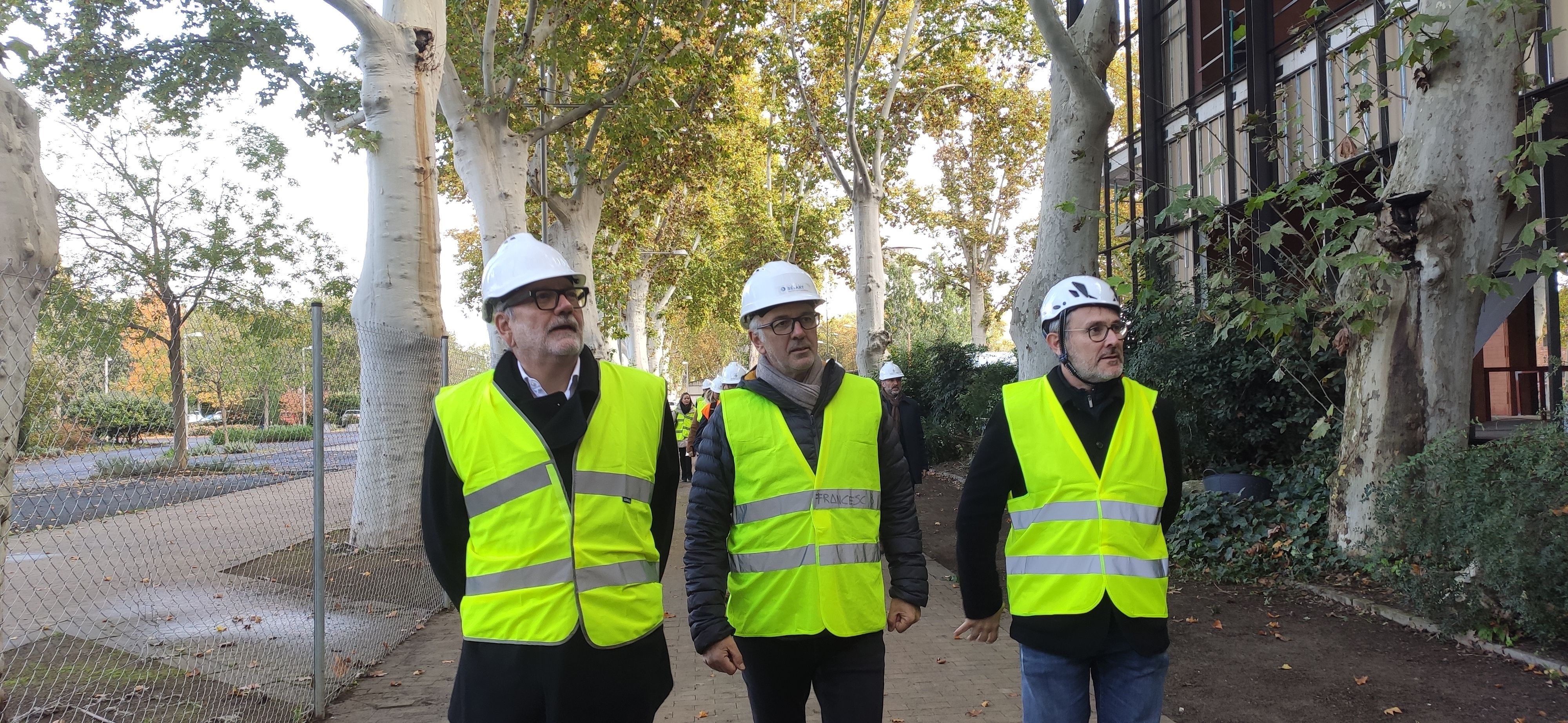 visita obres Palau Vidre