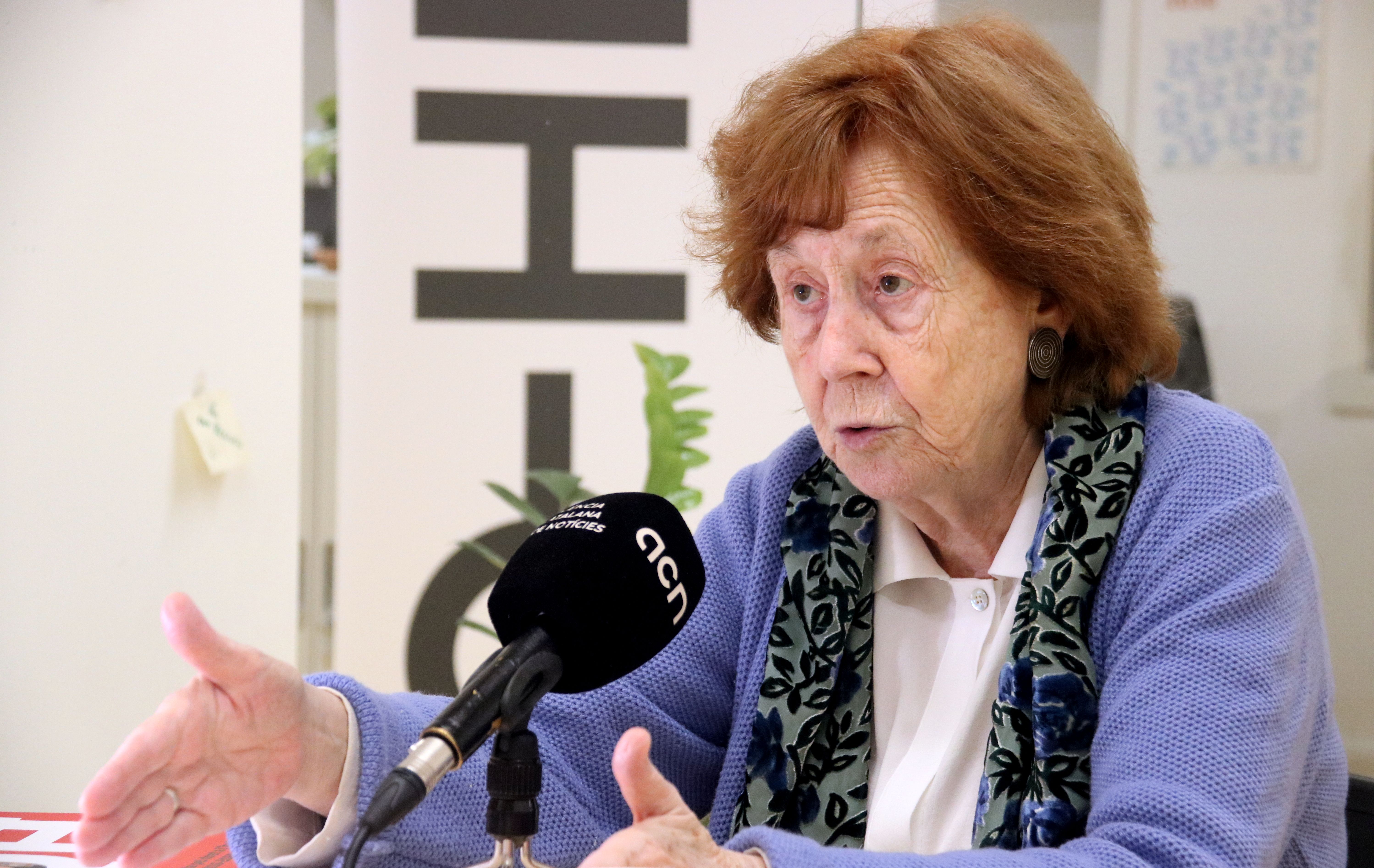 La presidenta de la fundació Hàbitat 3 i de l’Observatori Metropolità de l’Habitatge de Barcelona (O-HB), Carme Trilla