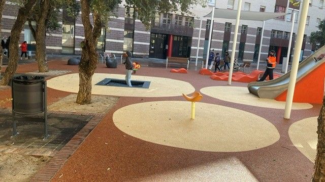 plaça de les Caramelles a Barcelona