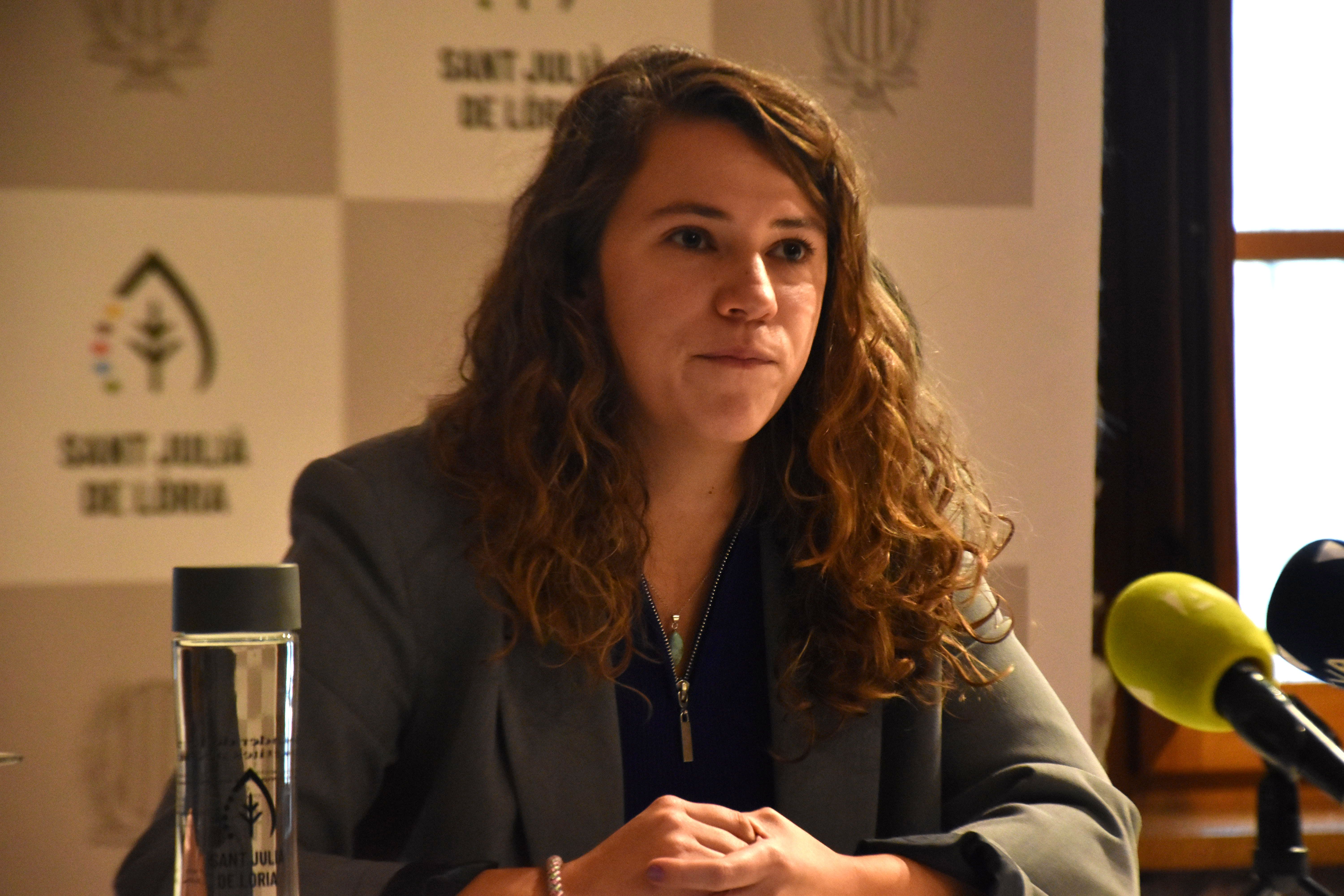 La consellera de Turisme del comú de Sant Julià de Lòria, Judith López