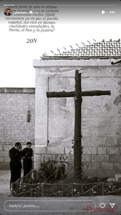 Captura de Paul Daniel Axinte sobre Primo de Rivera