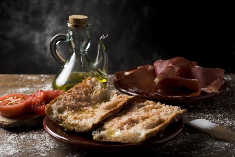 pan con tomate