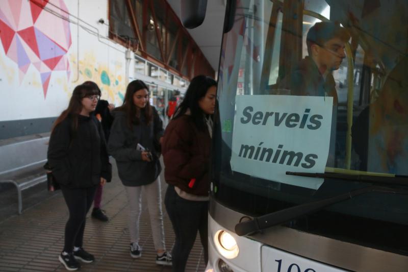 Serveis mínims de bus a Tarragona