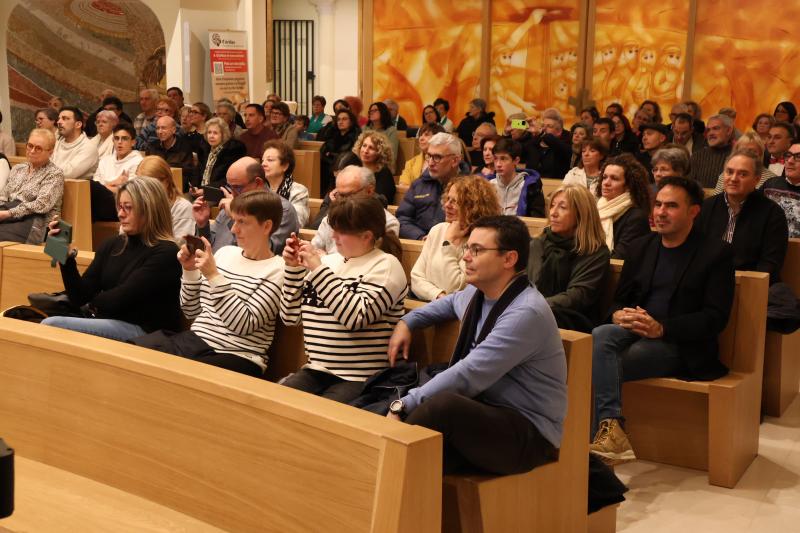 El públic ha omplert l'església parroquial de Sant Julià de Lòria