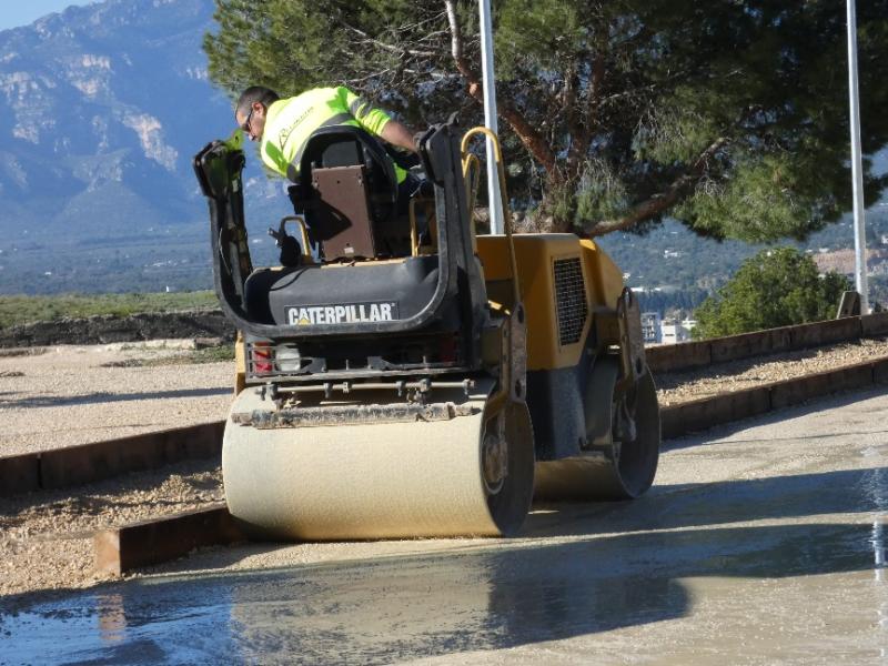 Visita a les obres del Circuit Verd de les Muralles de Tortosa 7