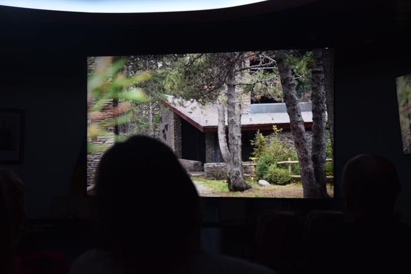 La projecció del documental de Sant Jaume dels Corals d'Encamp