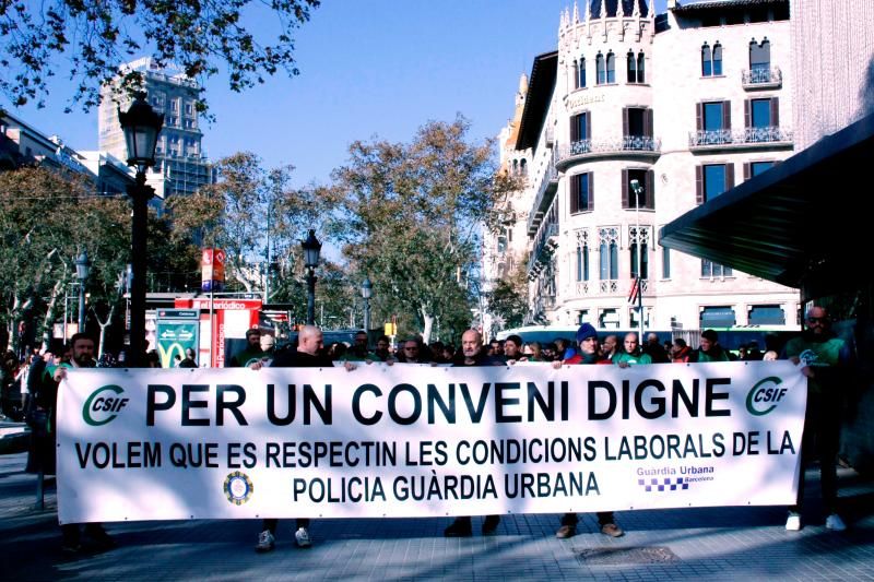 protesta policía