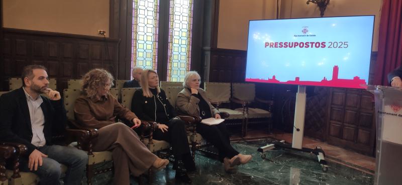 presentació pressupost 2025 Lleida