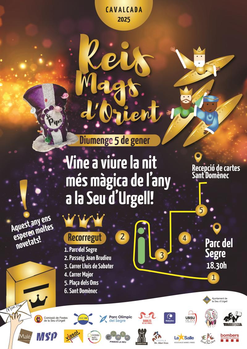 Reis 2025 La seu d'Urgell