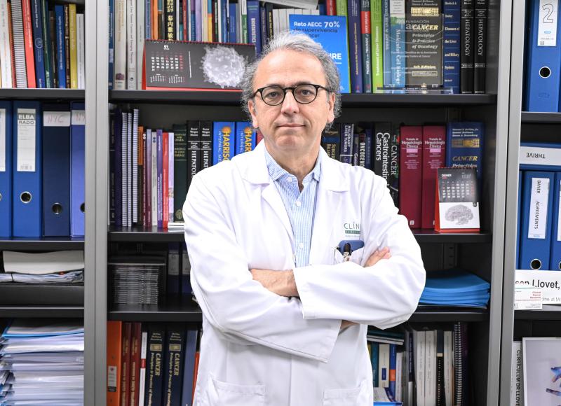 Josep M Llovet, investigador principal de l'estudi i cap del grup de l'IDIBAPS en Recerca translacional en oncologia hepàtica