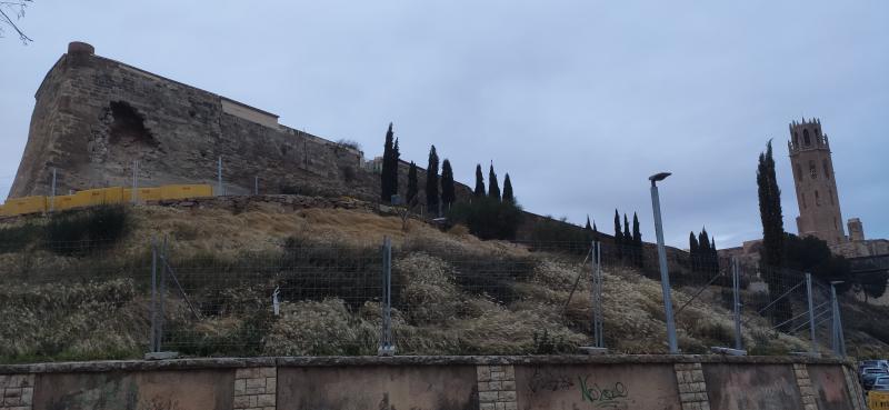 esfondrament mur Seu Vella