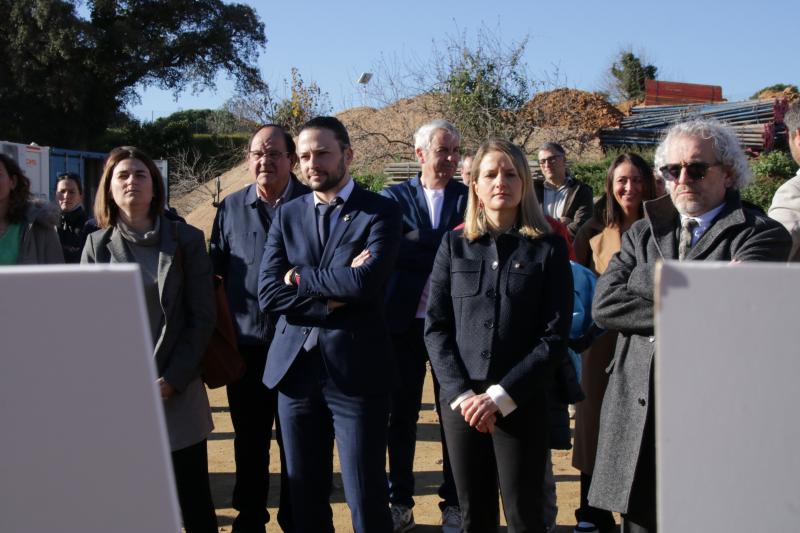 Primera pedra de la nova residència de gent gran i centre de dia de Lloret de Mar