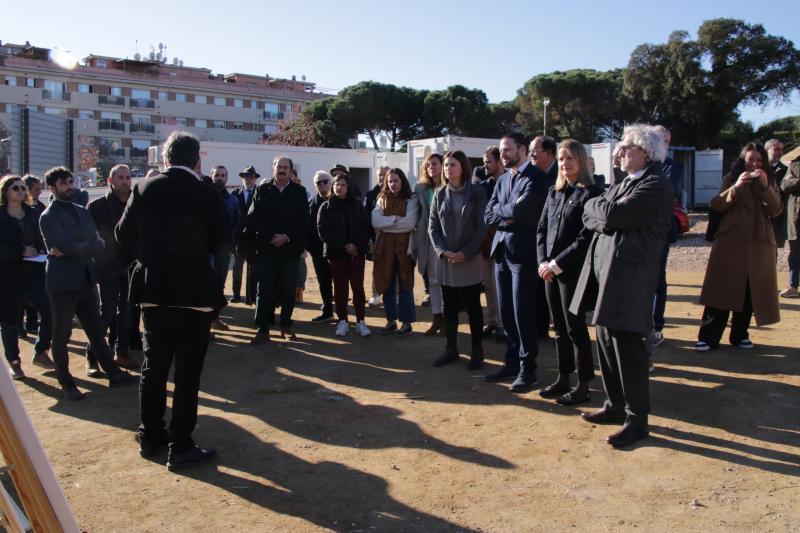 Primera pedra de la nova residència de gent gran i centre de dia de Lloret de Mar